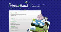 Desktop Screenshot of beetleandthread.com